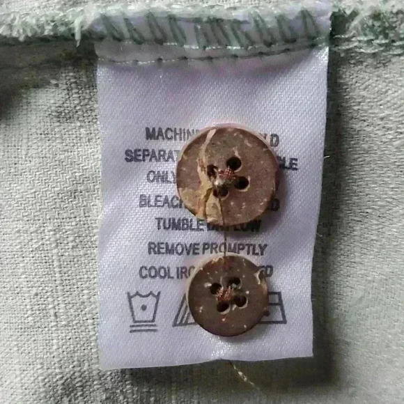 Joe Martin Tropical Green Silk Short Sleeve Button Up Shirt Hawaiian Island 3X - Picture 8 of 9